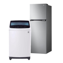 COMBO: REFRIGERADORA LG INVERTER VT29BPP + LAVADORA LG VT13WSB